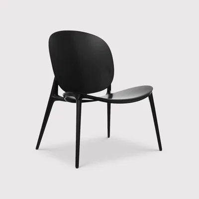 Barker and Stonehouse Kartell Be Bop Lounge Chair, Black | Barker & Stonehouse