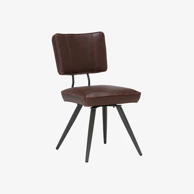 Barker and Stonehouse Sawyer Dining Chair, Brown | Barker & Stonehouse
