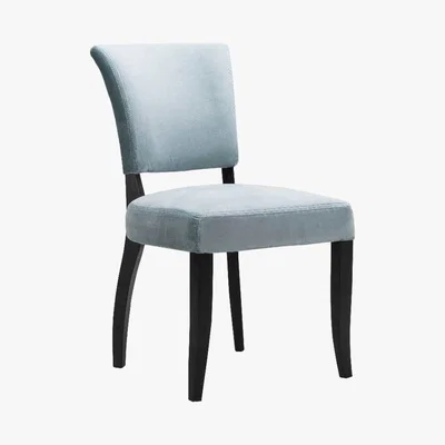 Barker and Stonehouse Timothy Oulton Mimi Velvet Dining Chair, Mint