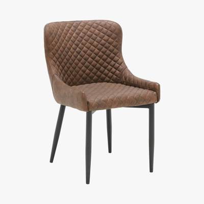 Barker and Stonehouse Rivington Faux Leather Dining Armchair