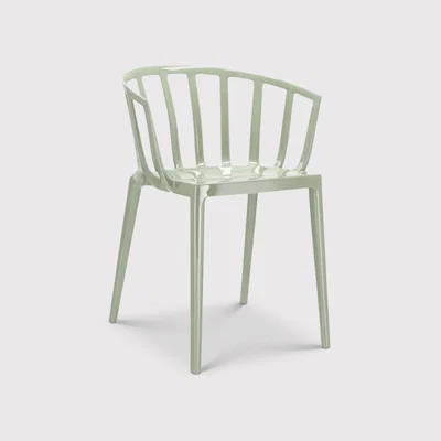 Barker and Stonehouse Kartell Venice Dining Chair, Green | Barker & Stonehouse