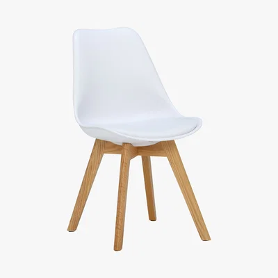 Barker and Stonehouse Pop Dining Chair, White