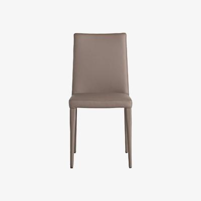 Barker and Stonehouse Frag Bella H Dining Chair, Brown Leather | Barker & Stonehouse