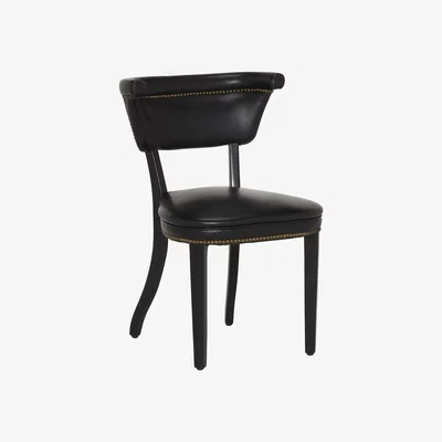 Barker and Stonehouse Angeles Dining Chair, Black | Barker & Stonehouse