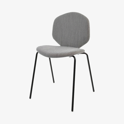 Bombinate.com Grey Loulou Fabric Chair