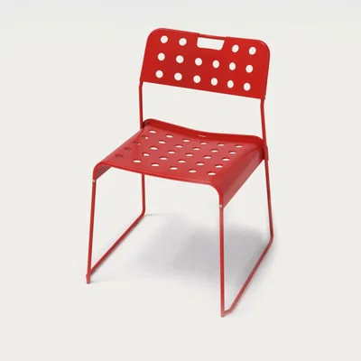 Bombinate.com Traffic Red Omkstak Chair