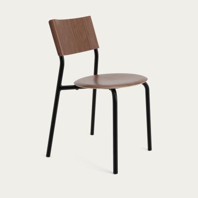 Bombinate.com Walnut/Graphite Black SSD Chair - Eco-Certified Wood