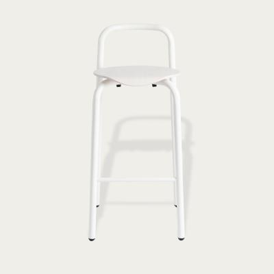 Bombinate.com Lacquered White 32 Bar Chair - 2