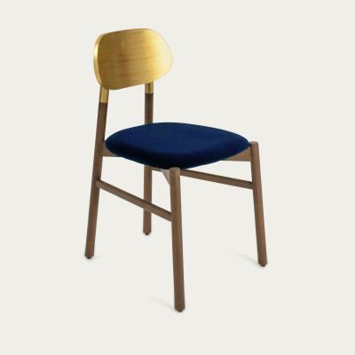Bombinate.com Blue Bokken Gold Upholstered Chair