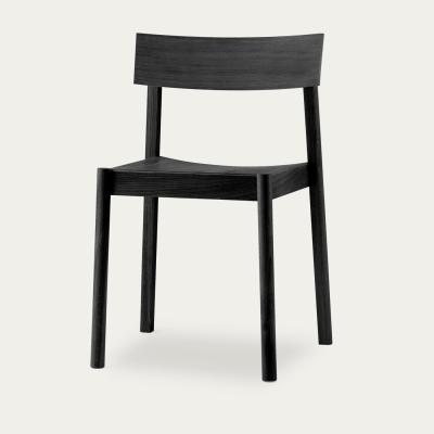Bombinate.com Black Paint Citizen Chair with Rectangular Backrest