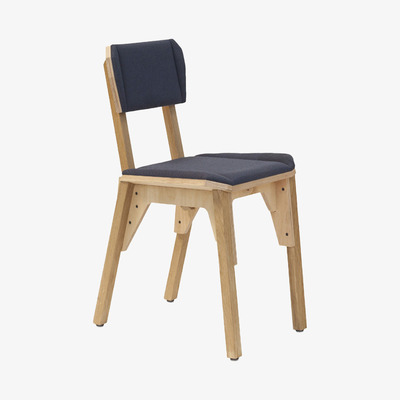 Bombinate.com Blue Kvadrat Rime S-Chair