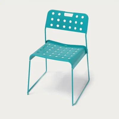 Bombinate.com Turquoise Blue Omkstak Chair