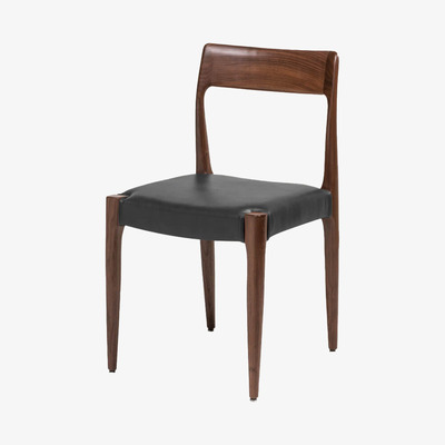 Bombinate.com Black/Walnut Wood Caravela Chair