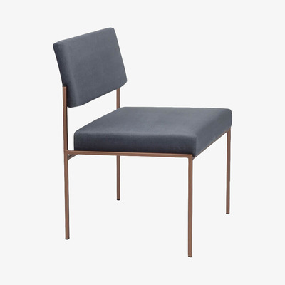 Bombinate.com Grey Cube Chair Copper