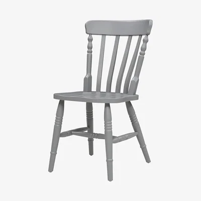 The Cotswold Company Farmhouse Storm Grey Kitchen Chair