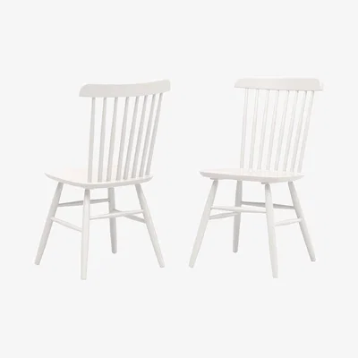 The Cotswold Company Spindleback Chair - Pure White