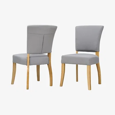 The Cotswold Company Bluebell Chair - Grey Linen