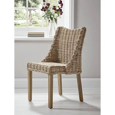 Cox and Cox Round Rattan Dining Chair