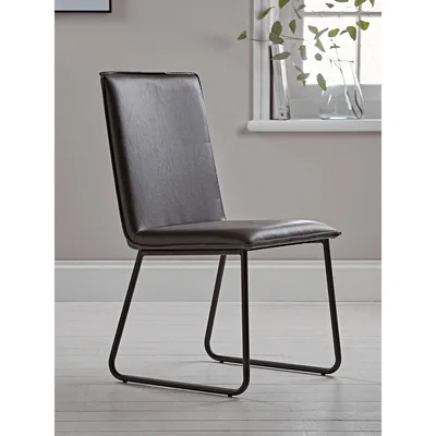 Cox and Cox Slim Black Dining Chair