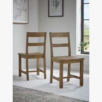 Cox and Cox Two Lima Dining Chairs