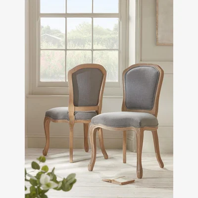 Cox and Cox Two Addison Dining Chairs