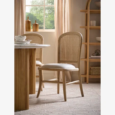 Cox and Cox Kiera Wicker Dining Chair - Set of 2