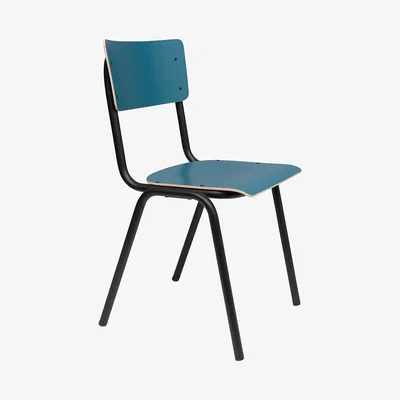Cuckooland Zuiver Back to School Matte Chair - Petrol
