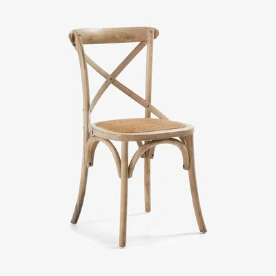 Cuckooland Pair of Silea Wooden Dining Chairs in Natural