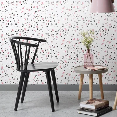 Cuckooland Pair of Krise Spindle Back Dining Chairs in Black