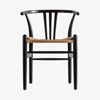 Cuckooland Pair of Saltburn Dining Chairs  - Black