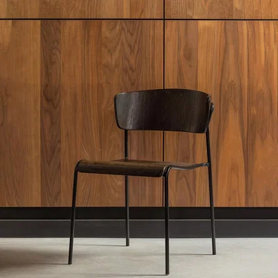 Cuckooland Woood Pair of Ciro Dining Chairs