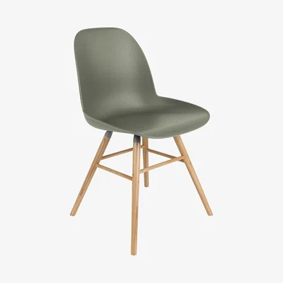 Cuckooland Zuiver Pair of Albert Kuip Chairs - Green