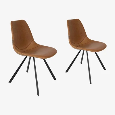 Cuckooland Dutchbone Set of 2 Franky Chairs