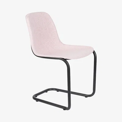 Cuckooland Zuiver Pair of Thirsty Chairs - Soft Pink