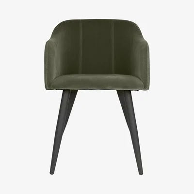 Cuckooland Broste Copenhagen Pernilla Velvet Chair - Chinois Green