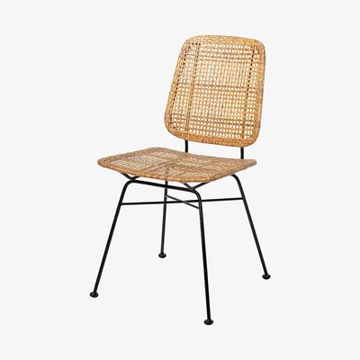 Cuckooland Bloomingville Pair of Rattan Laurel Dining Chairs