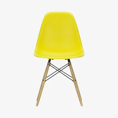 The Conran Shop DSW Plastic Side Chair Sunlight & Honey Tone Ash
