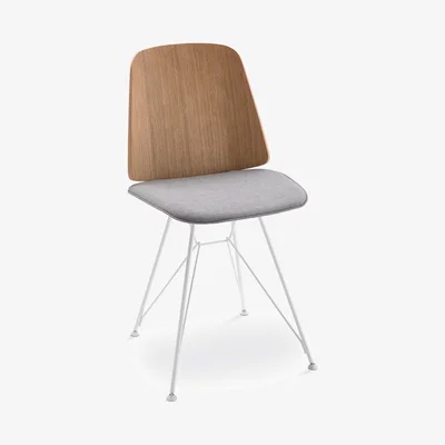 The Conran Shop June 2056 Dining Chair Oak & Fabric Seat