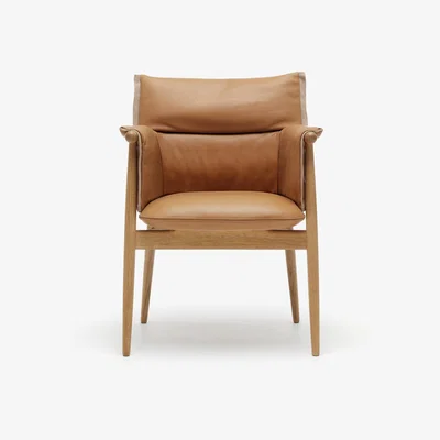 The Conran Shop E005 Embrace Dining Chair Oak & Leather