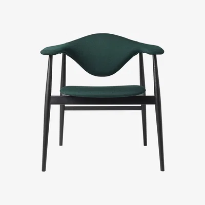The Conran Shop Masculo Dining Chair in Black & Dark Green
