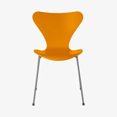 The Conran Shop Series 7 3107 Chair in Lacquered Burnt Yellow & Silver Grey