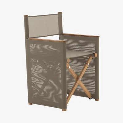 The Conran Shop Orson 001 Director Chair Teak & Grey