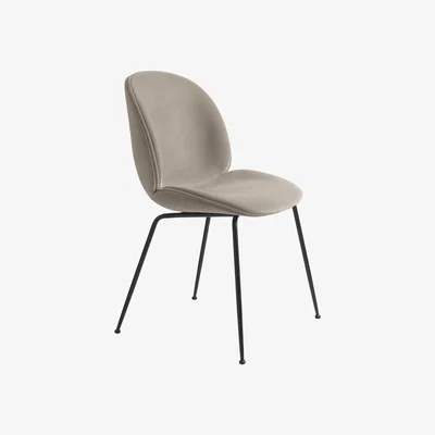The Conran Shop Exclusive Beetle Dining Chair in Natural Velvet & Black