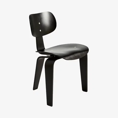 The Conran Shop SE42 Dining Chair Stained Black Beech
