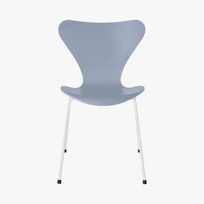 The Conran Shop Series 7 3107 Chair in Lacquered Lavender Blue & White