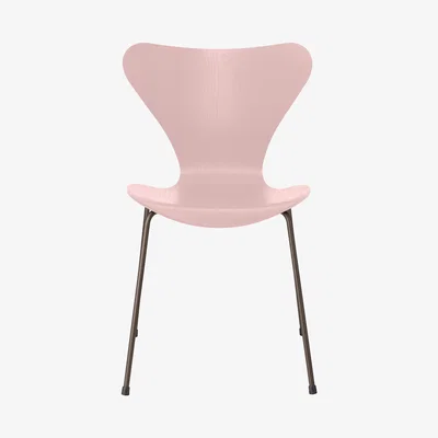 The Conran Shop Series 7 3107 Chair in Pale Rose Ash & Brown Bronze