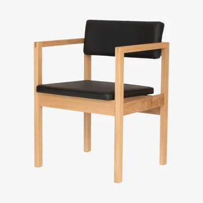 The Conran Shop West Street Chair Leather & Oak