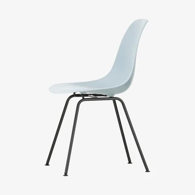 The Conran Shop DSX Plastic Side Chair Ice Grey & Dark