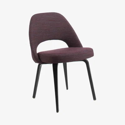The Conran Shop Saarinen Conference Chair Rivington Fabric & Ebony Oak Legs