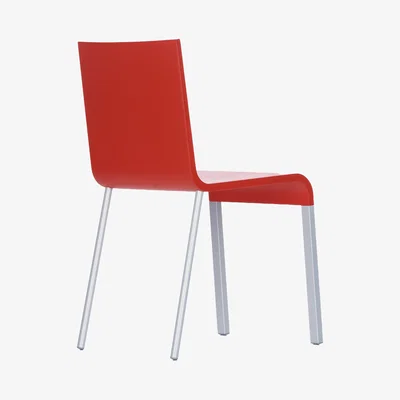 The Conran Shop .03 Chair Red & Silver